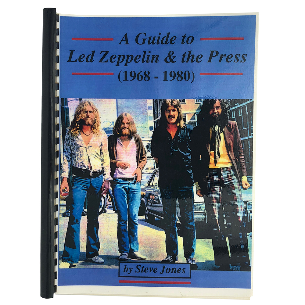 Book <br>A Guide To Led Zeppelin & The Press (UK)