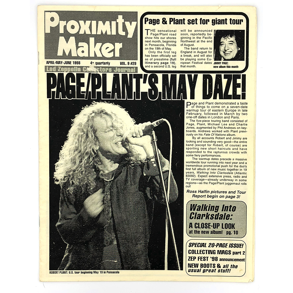 Fanzine <br>Proximity (#29)