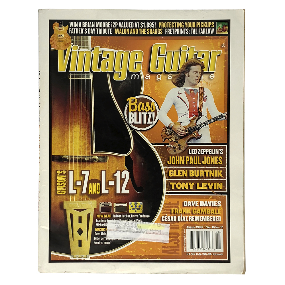 Magazine <br>Vintage Guitar (2002)