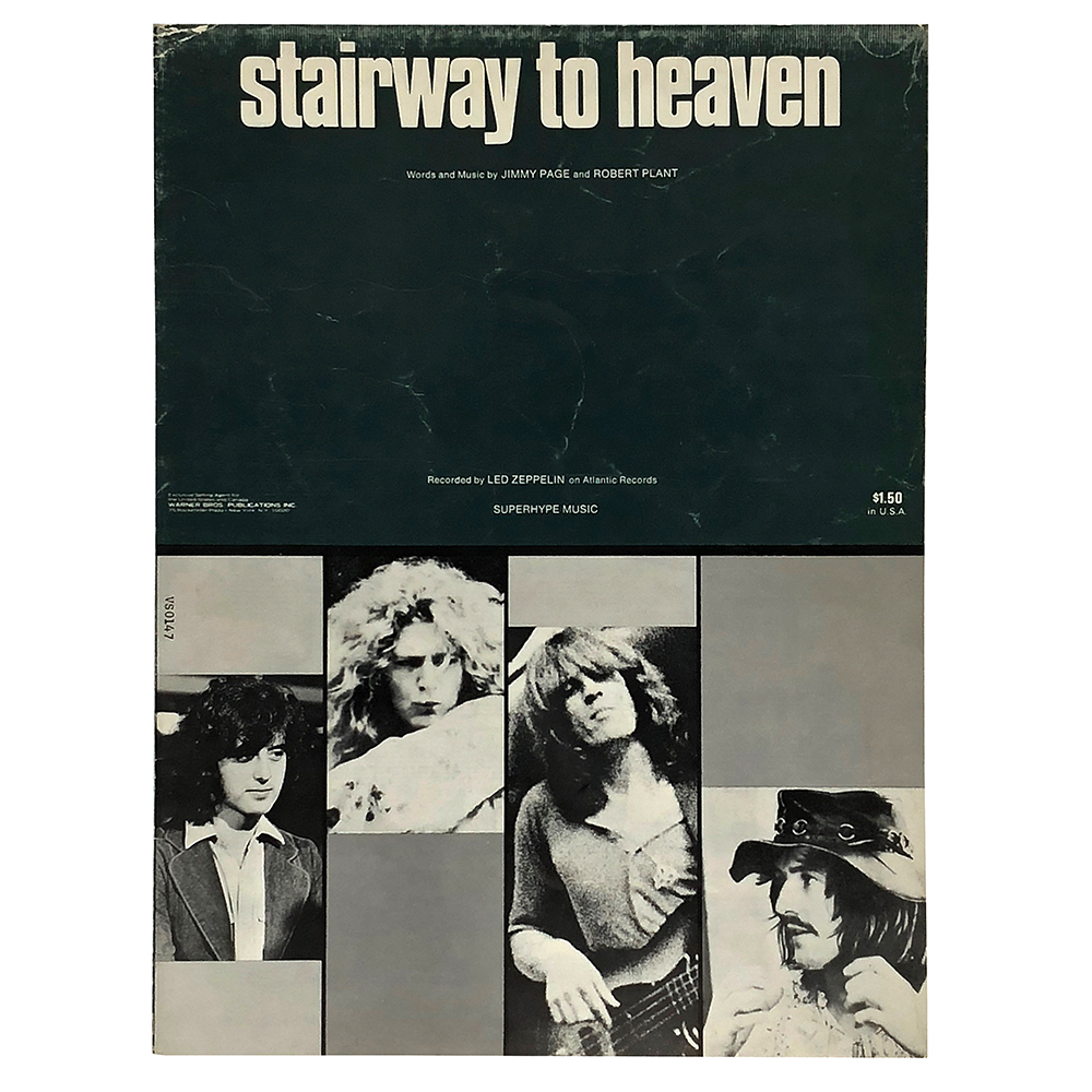 Sheet Music <br>Stairway To Heaven (USA)