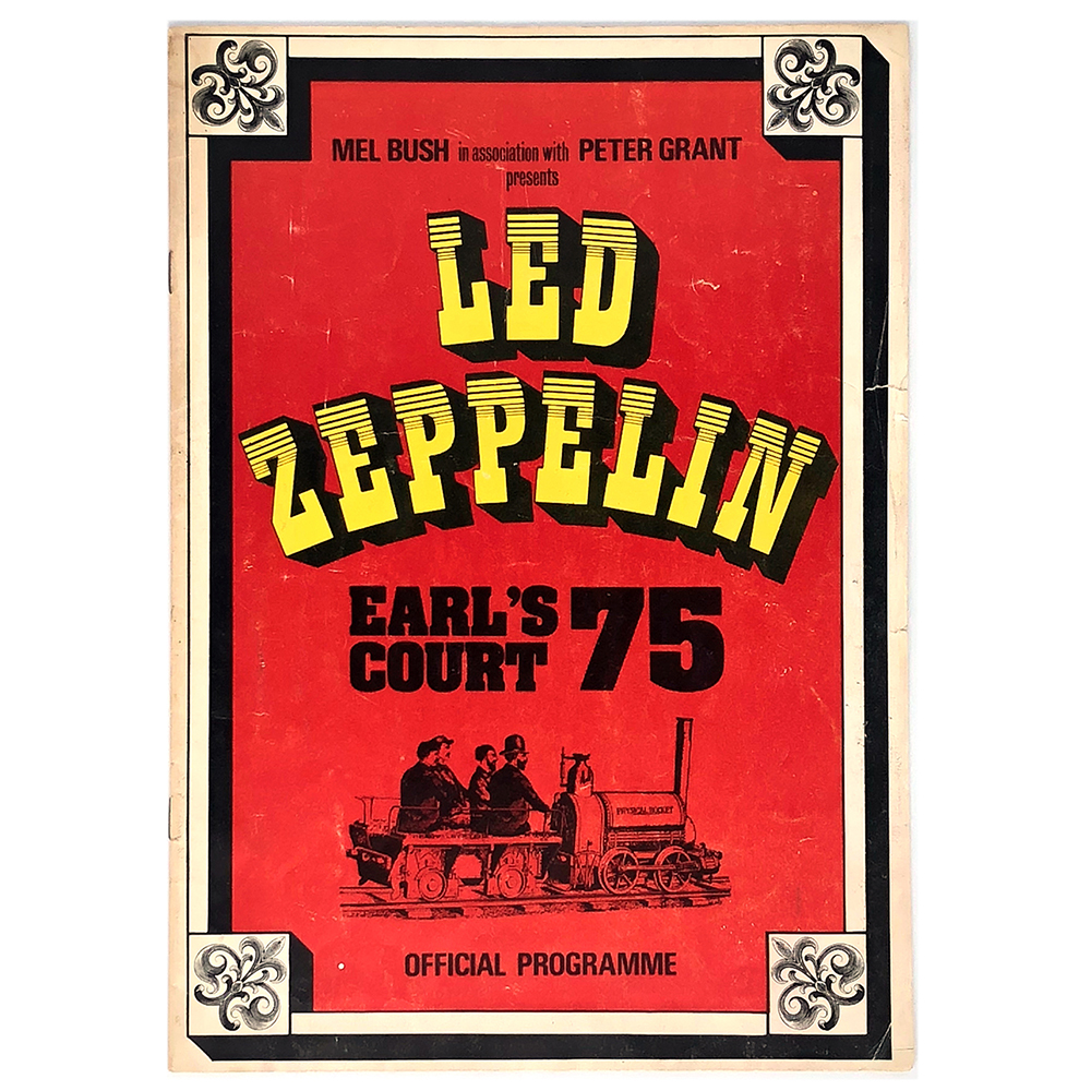 Program <br>1975 <br>Earls Court Arena, London, UK