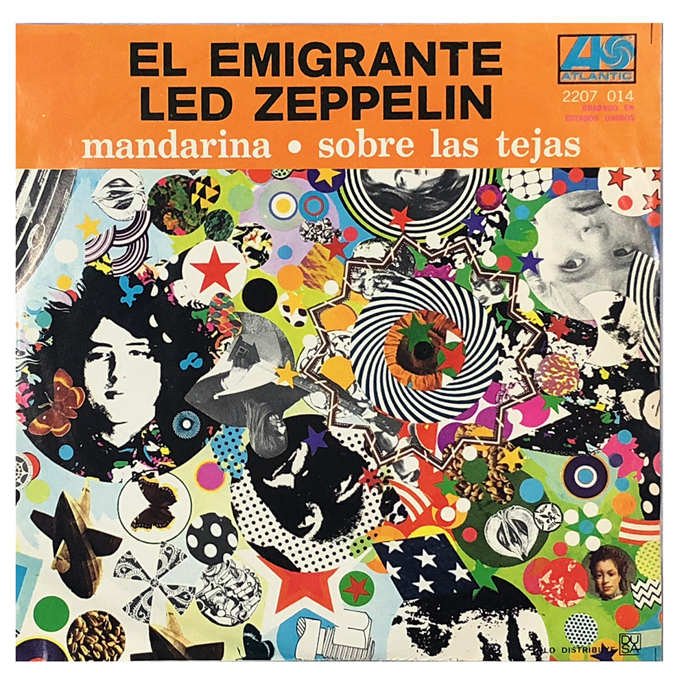 Single <br>Mexico (2207 014) <br>Immigrant Song/Tangerine/Out on the Tiles (#2)