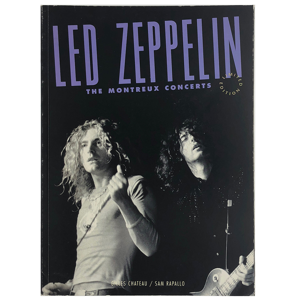 Book <br>Led Zeppelin: The Montreux Concerts (USA)