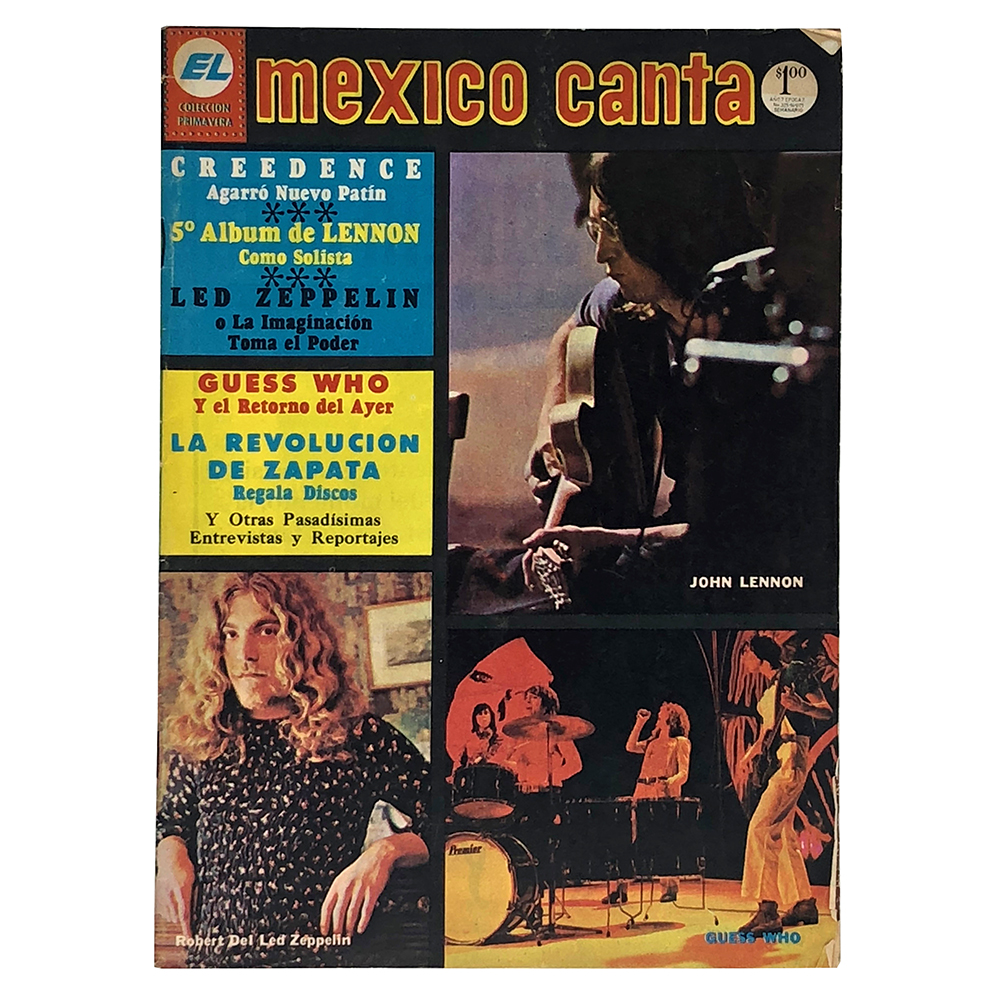 Magazine <br>Mexico Canta (1971)