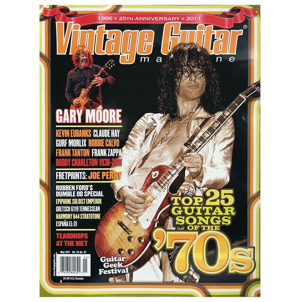 Magazine <br>Vintage Guitar Magazine (2011)