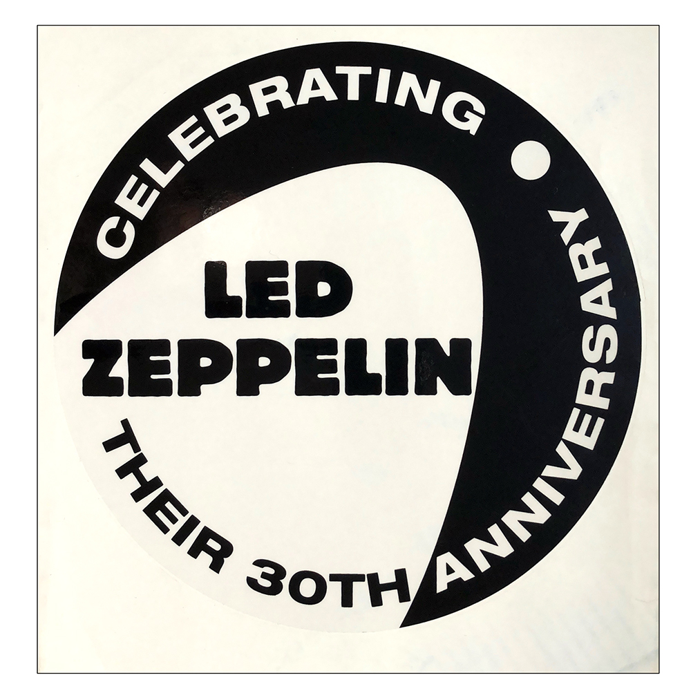 Sticker <br>30th Anniversary, Promo (1998)