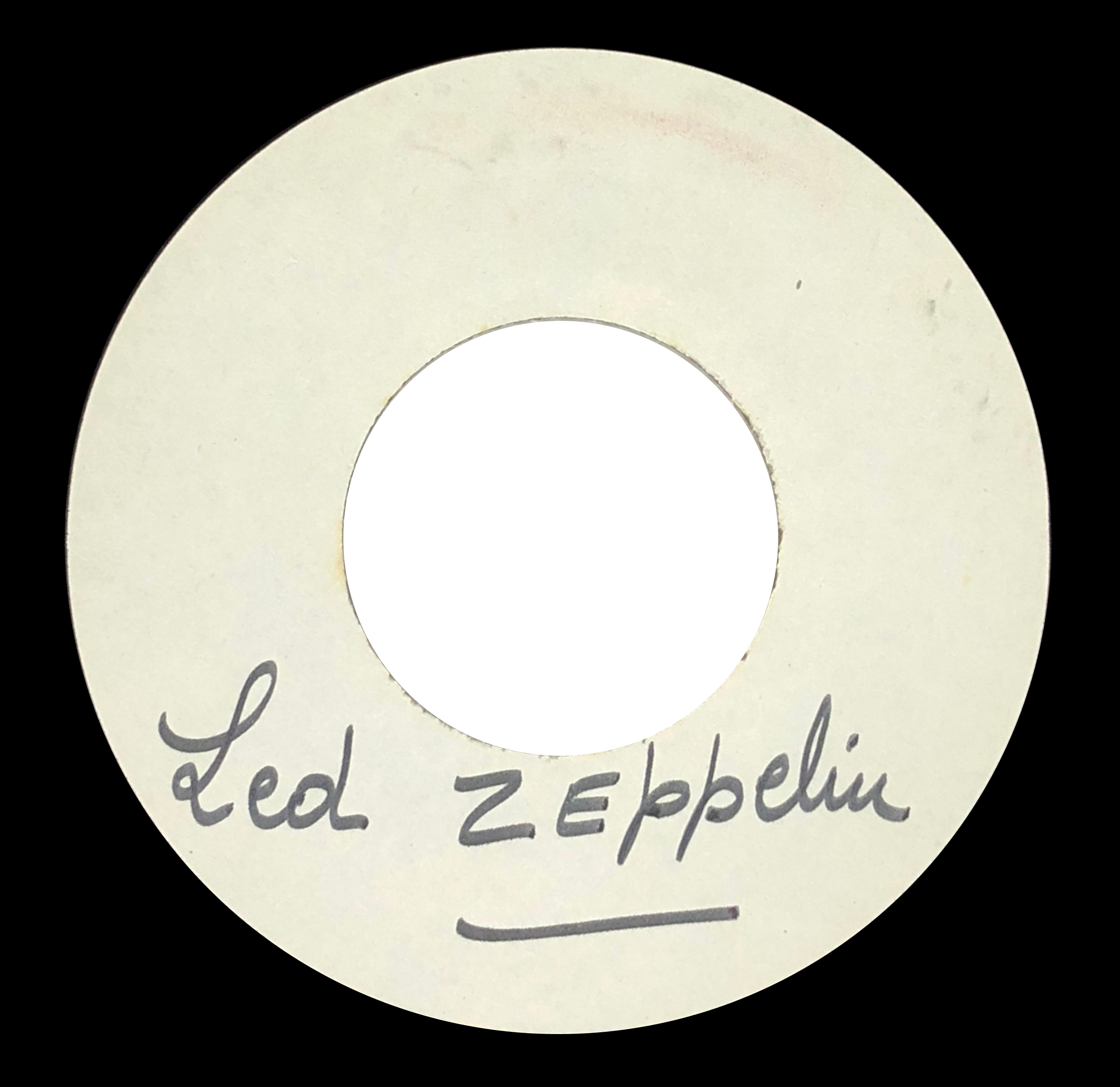 Single <br>France (650226L) <br>Immigrant Song / Hey, Hey What Can I Do (Test Pressing) - Image 2