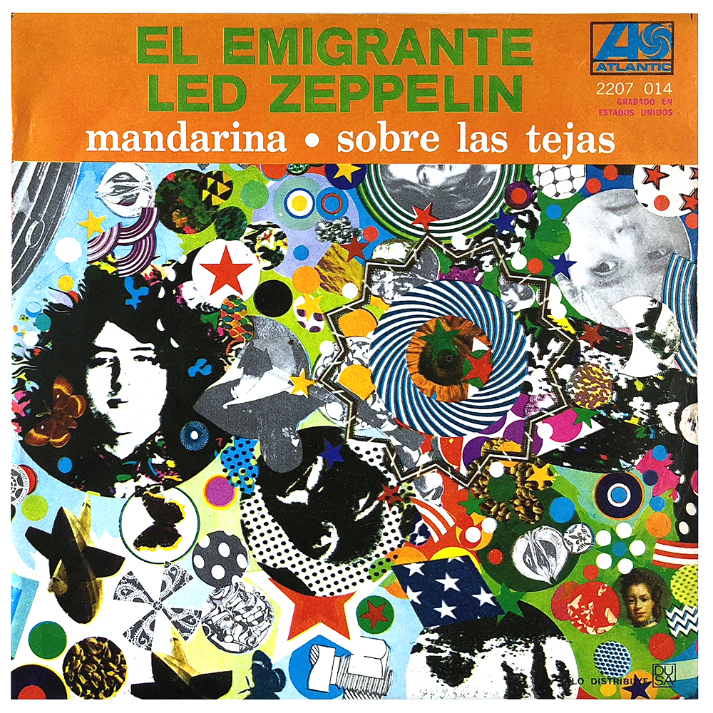 Single <br>Mexico (2207 014) <br>Immigrant Song / Tangerine / Out on the Tiles (#1)