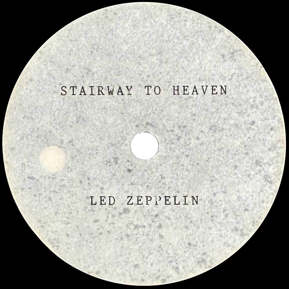 Single <br>South Africa (N/A) <br>Stairway To Heaven / Going To California (Acetate #2) - Image 2