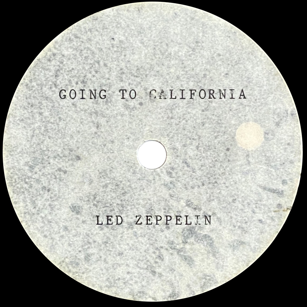 Single <br>South Africa (N/A) <br>Stairway To Heaven / Going To California (Acetate #2) - Image 3