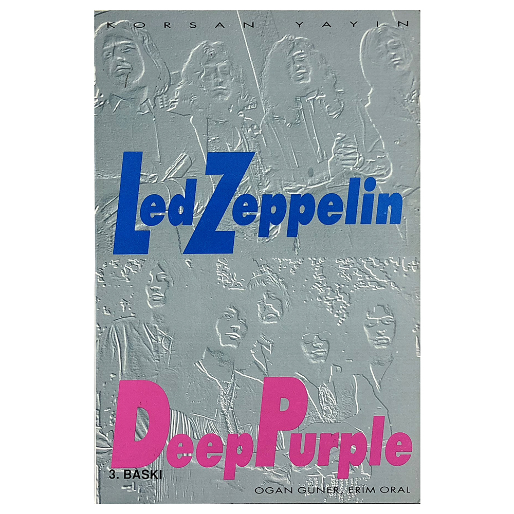 Book <br>Led Zeppelin Deep Purple (Turkey)