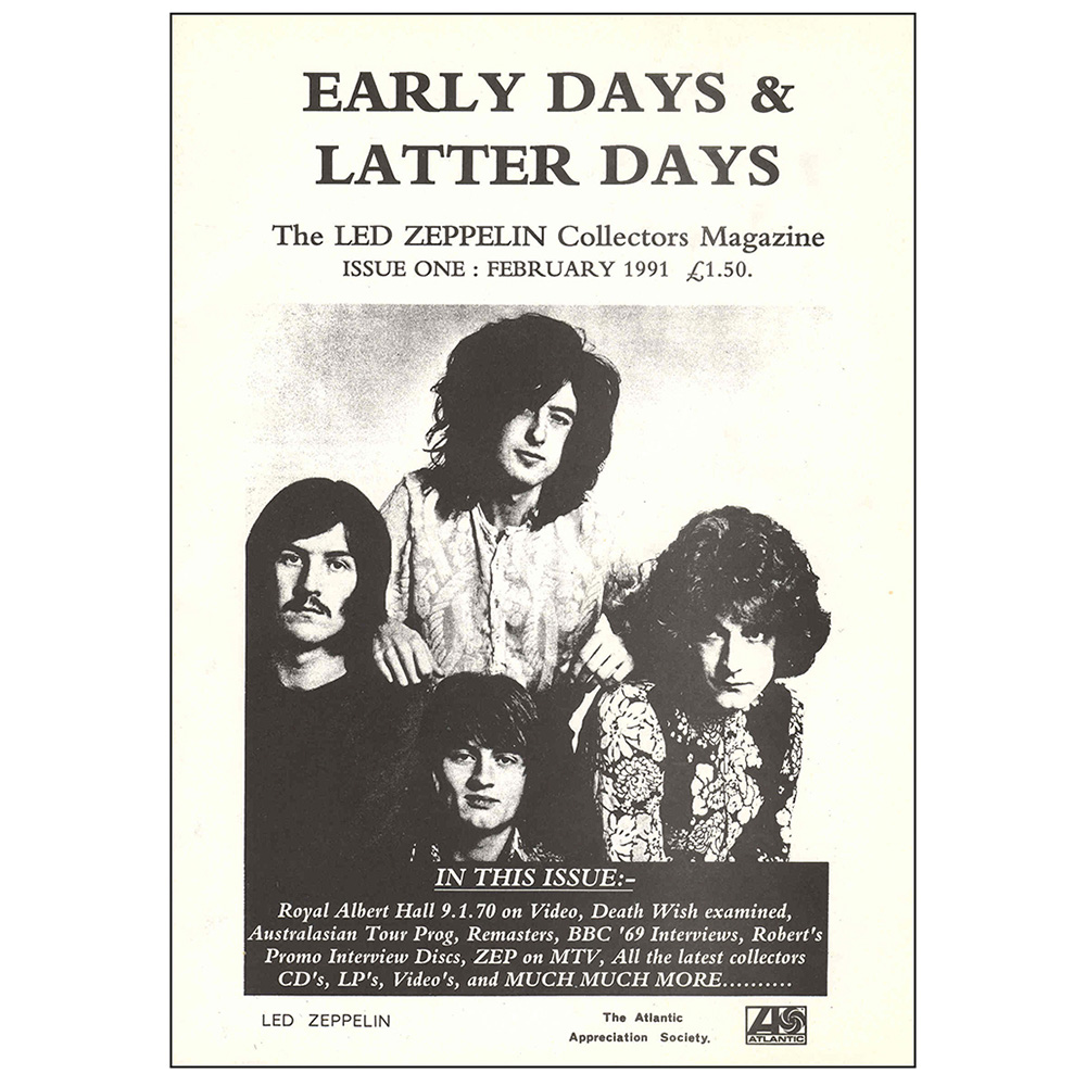 Fanzine <br>Early Days & Latter Days (#1)