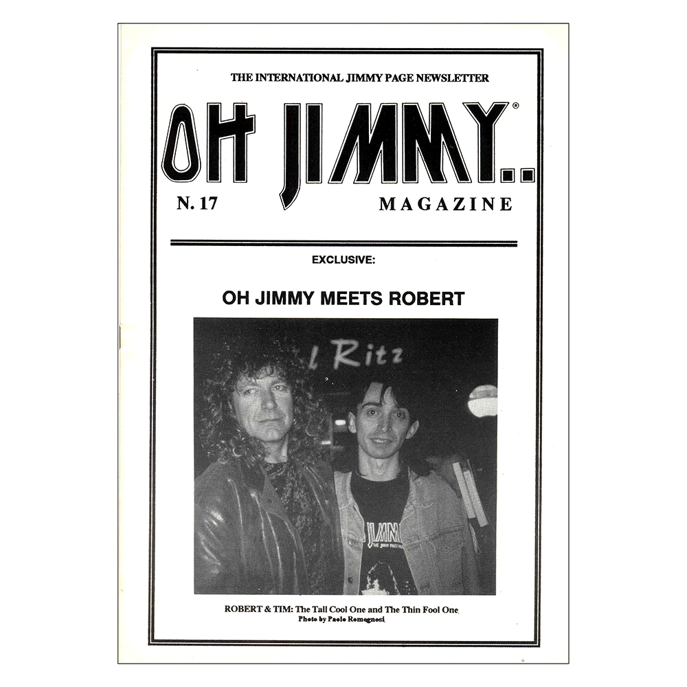 Fanzine <br>Oh Jimmy (#17)