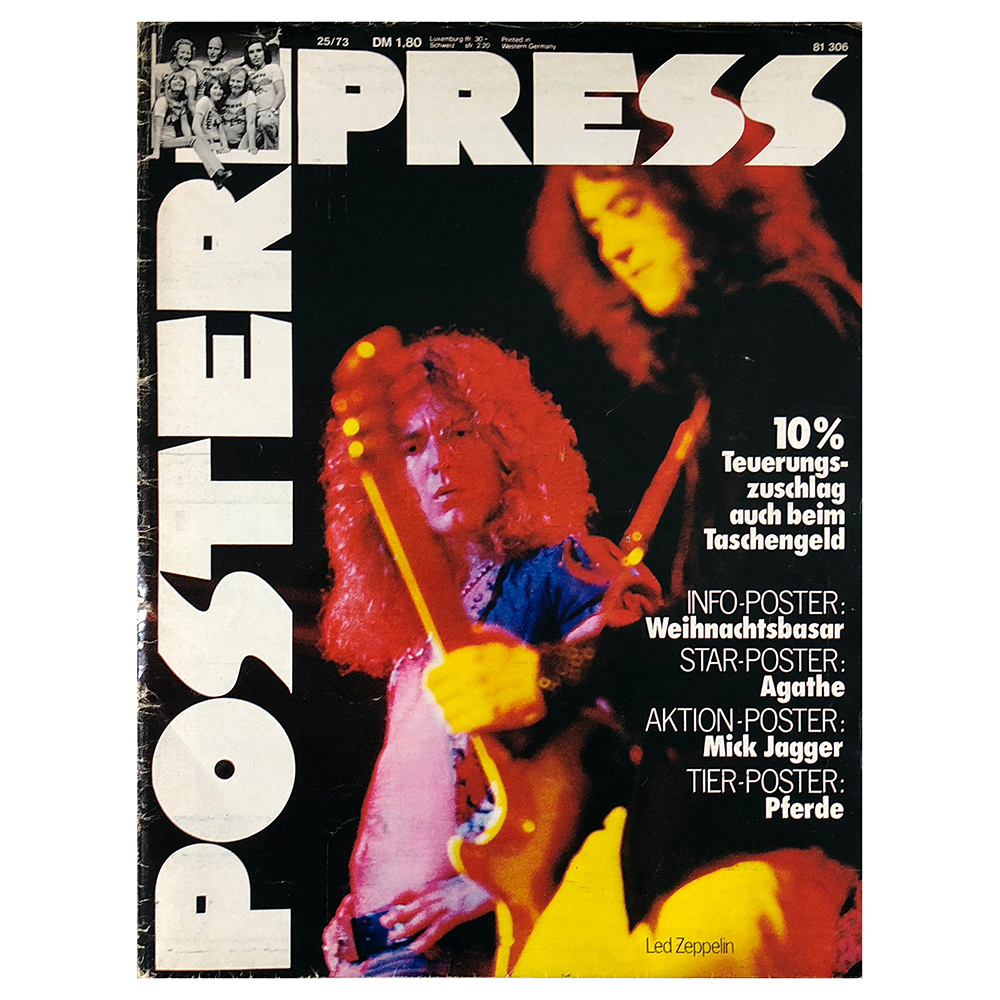 Magazine <br>Poster Press (1973)