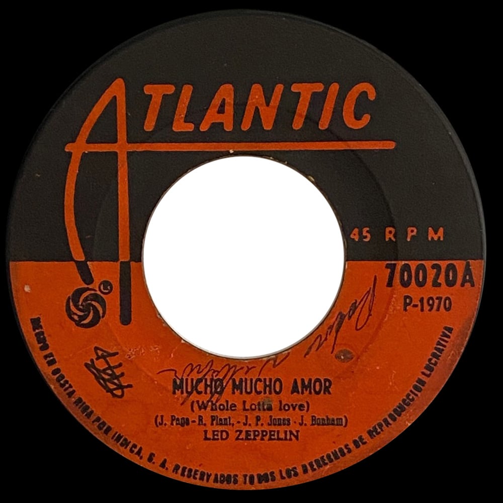 Single <br>Costa Rica (70020) <br>Whole Lotta Love / Communication Breakdown (#1) - Image 2