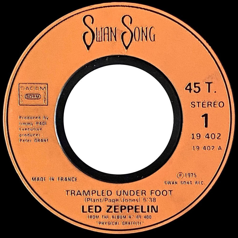 Single <br>France (19 402) <br>Trampled Under Foot / Black Country Woman (#1) - Image 3