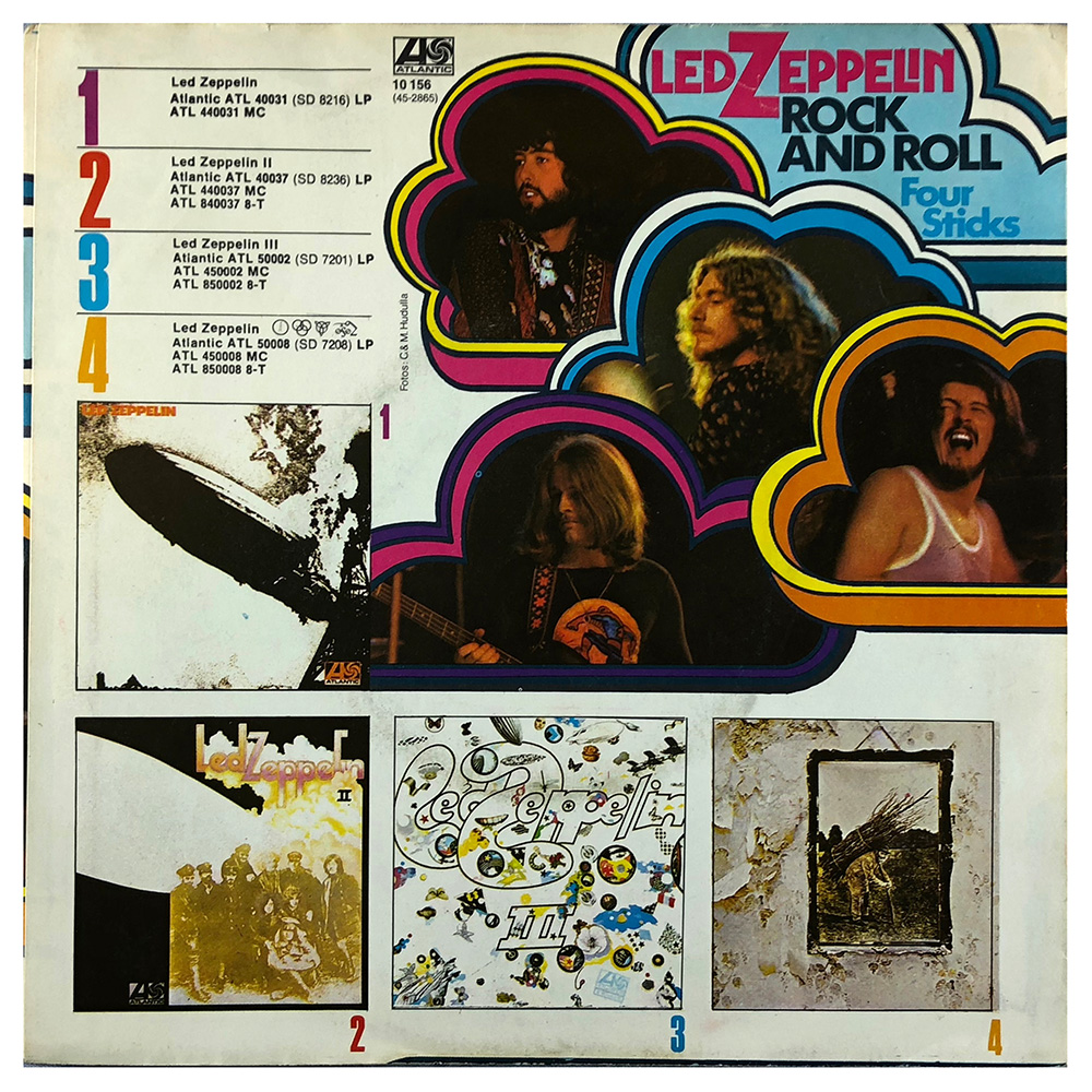 Single <br>Austria (ATL. 10 156) <br>Rock and Roll / Four Sticks - Image 2