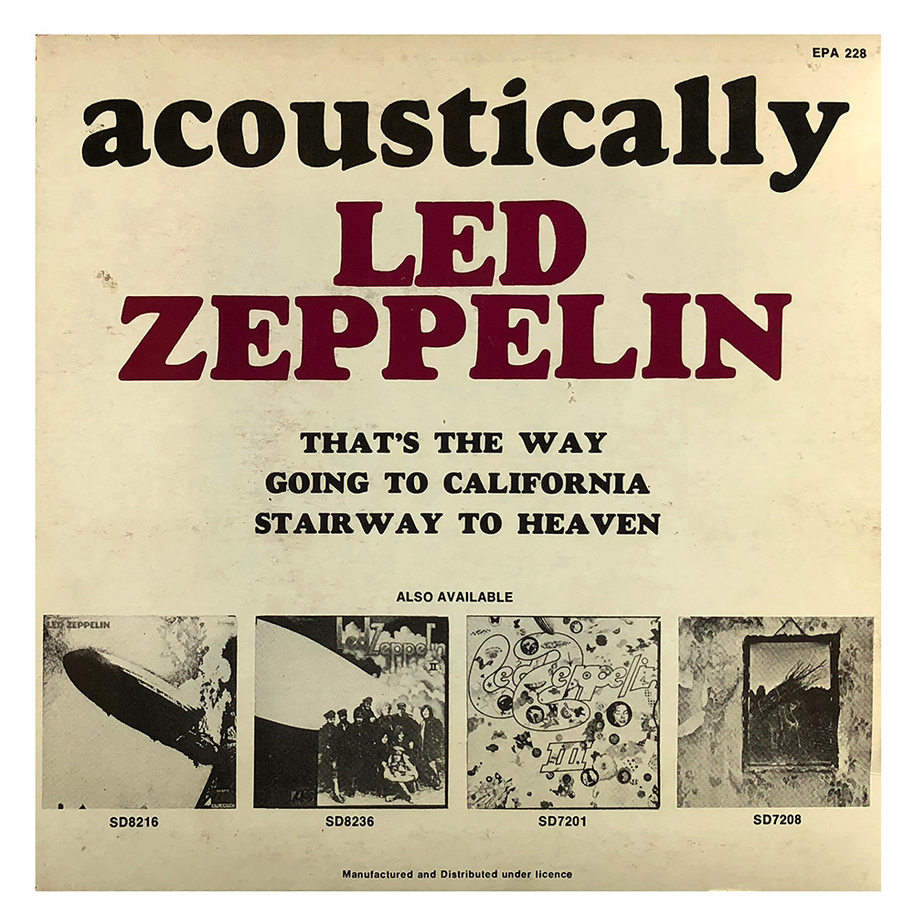 Single <br>Australia (EPA 228) <br>Acoustically (#3) - Image 2