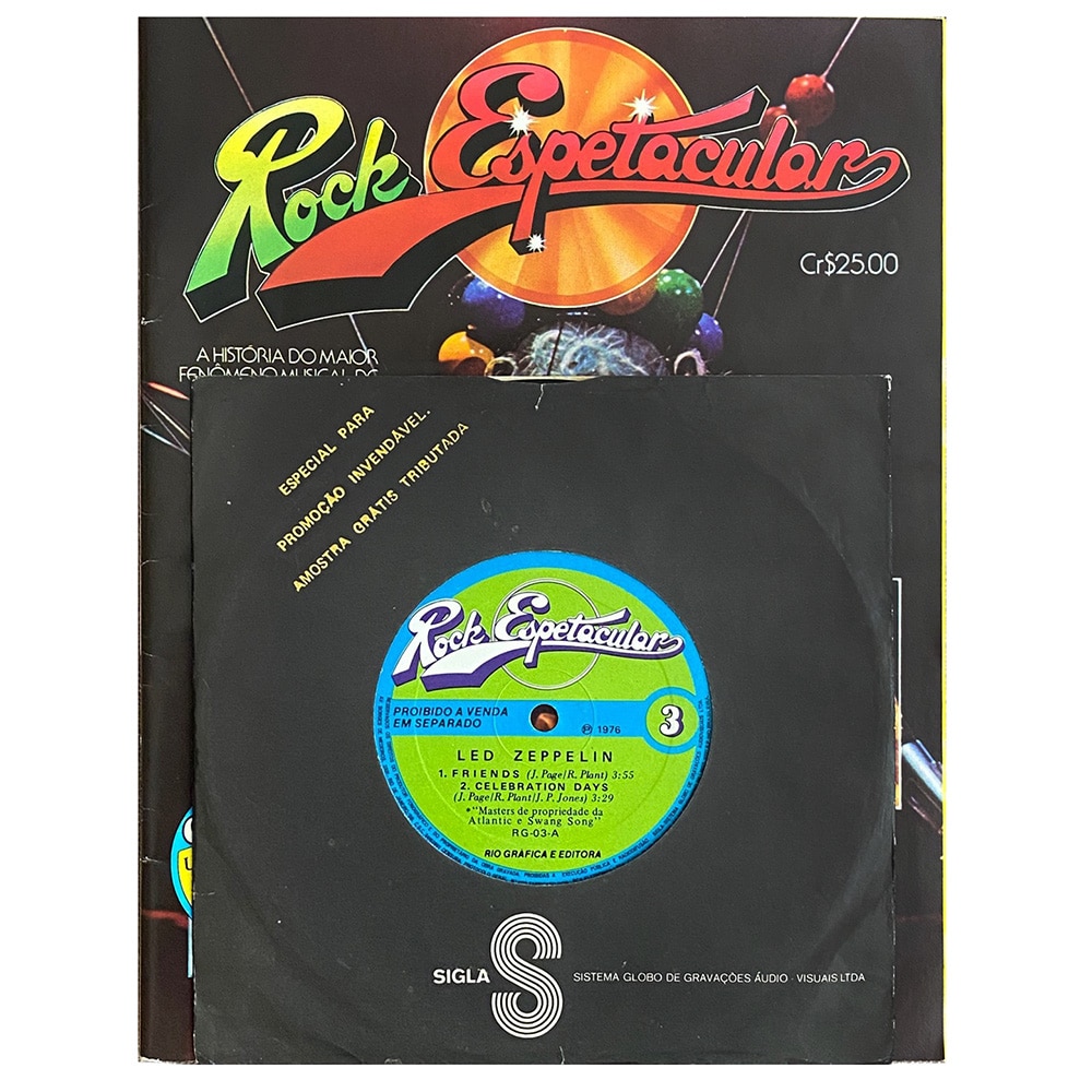 Single <br>Brazil (RG 03) <br>Rock Espetacular (Promo) - Image 5