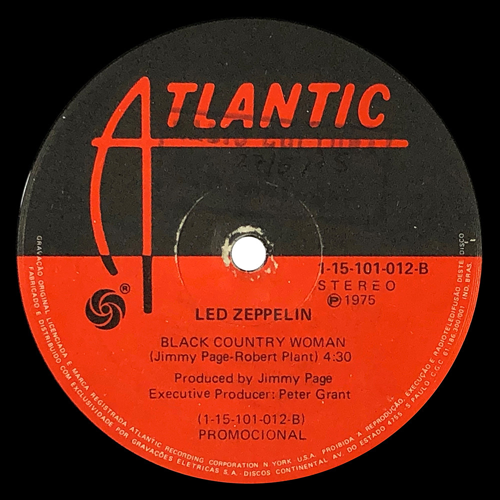 Single <br>Brazil (115101012) <br>Trampled Under Foot / Black Country Woman (Promo) - Image 2