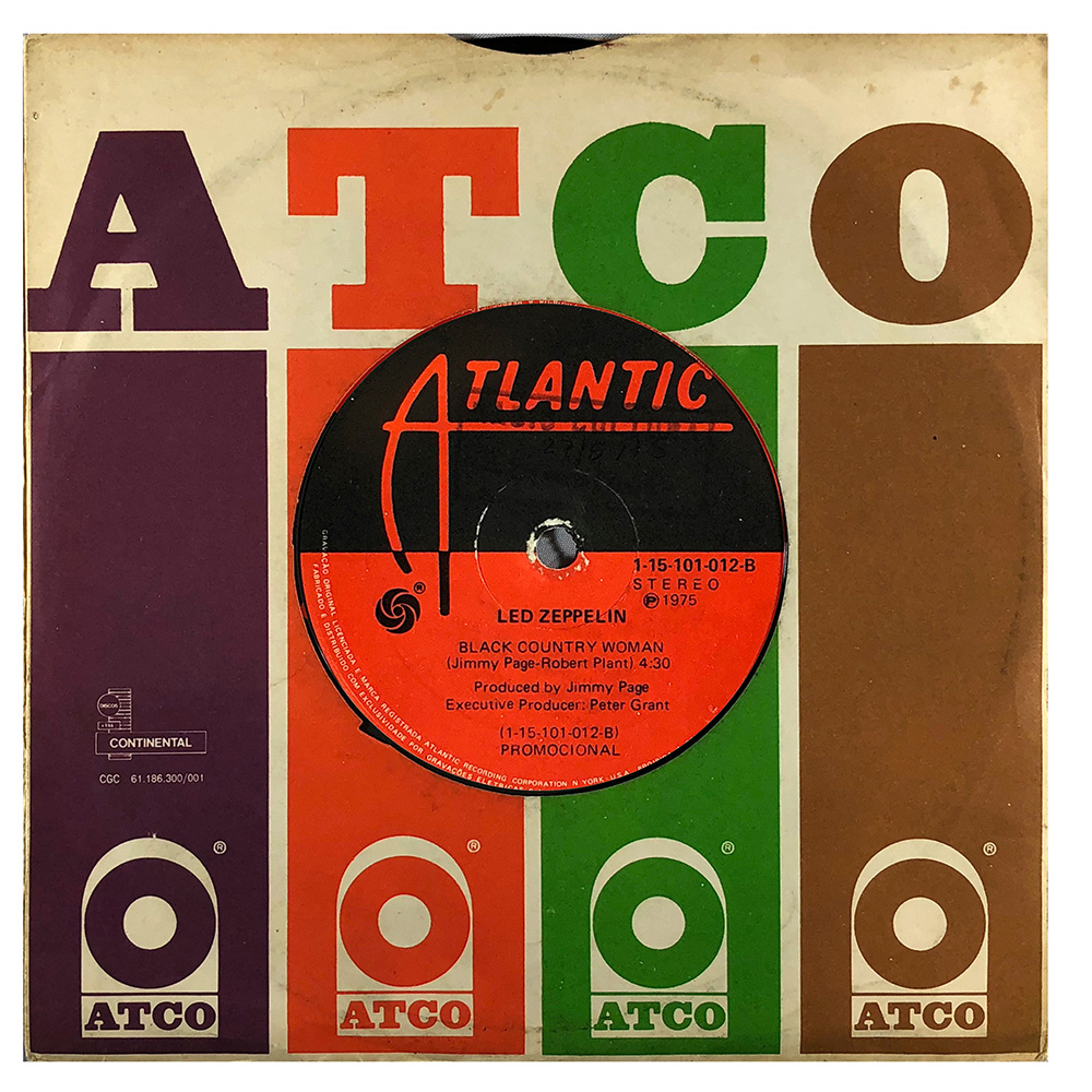 Single <br>Brazil (115101012) <br>Trampled Under Foot / Black Country Woman (Promo) - Image 3
