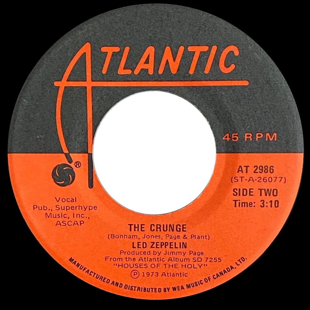 Single <br>Canada (AT 2986) <br>D'yer Mak'er / The Crunge (#2) - Image 3