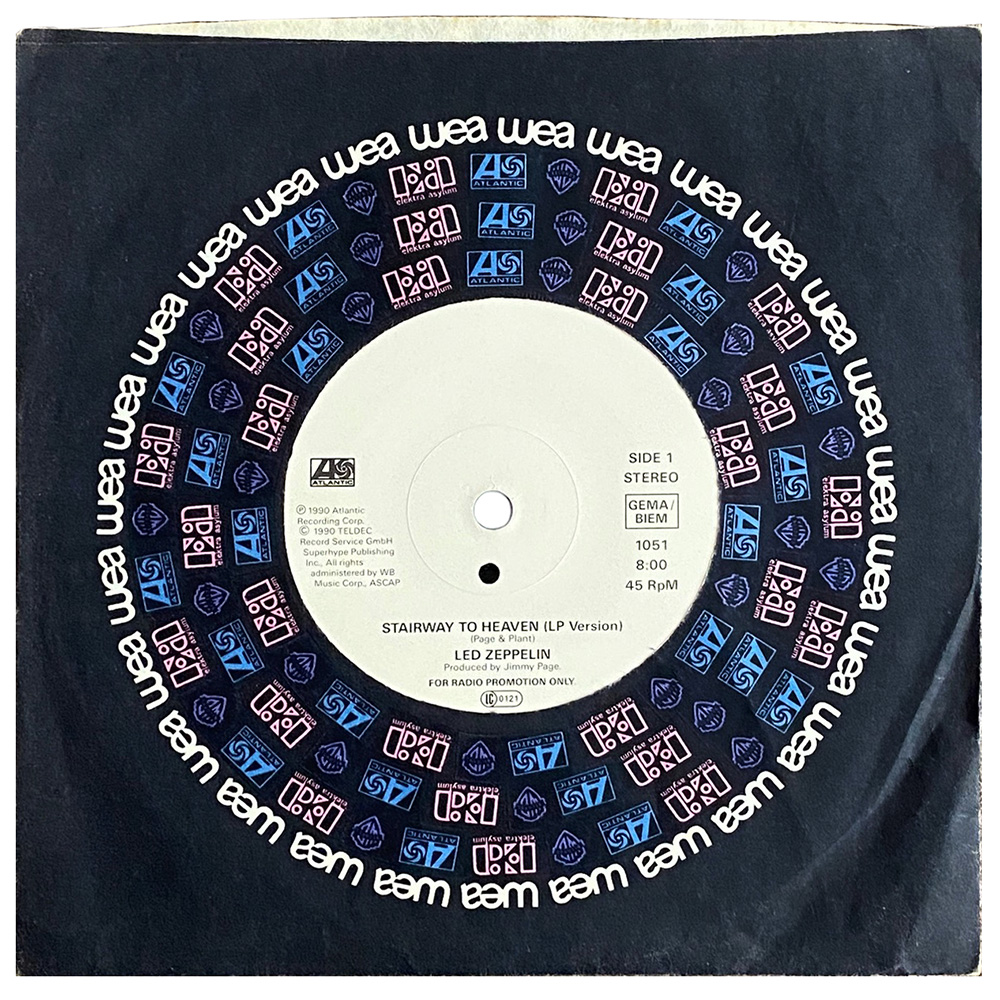 Single <br>Germany (1051) <br>Stairway To Heaven (Promo #1)