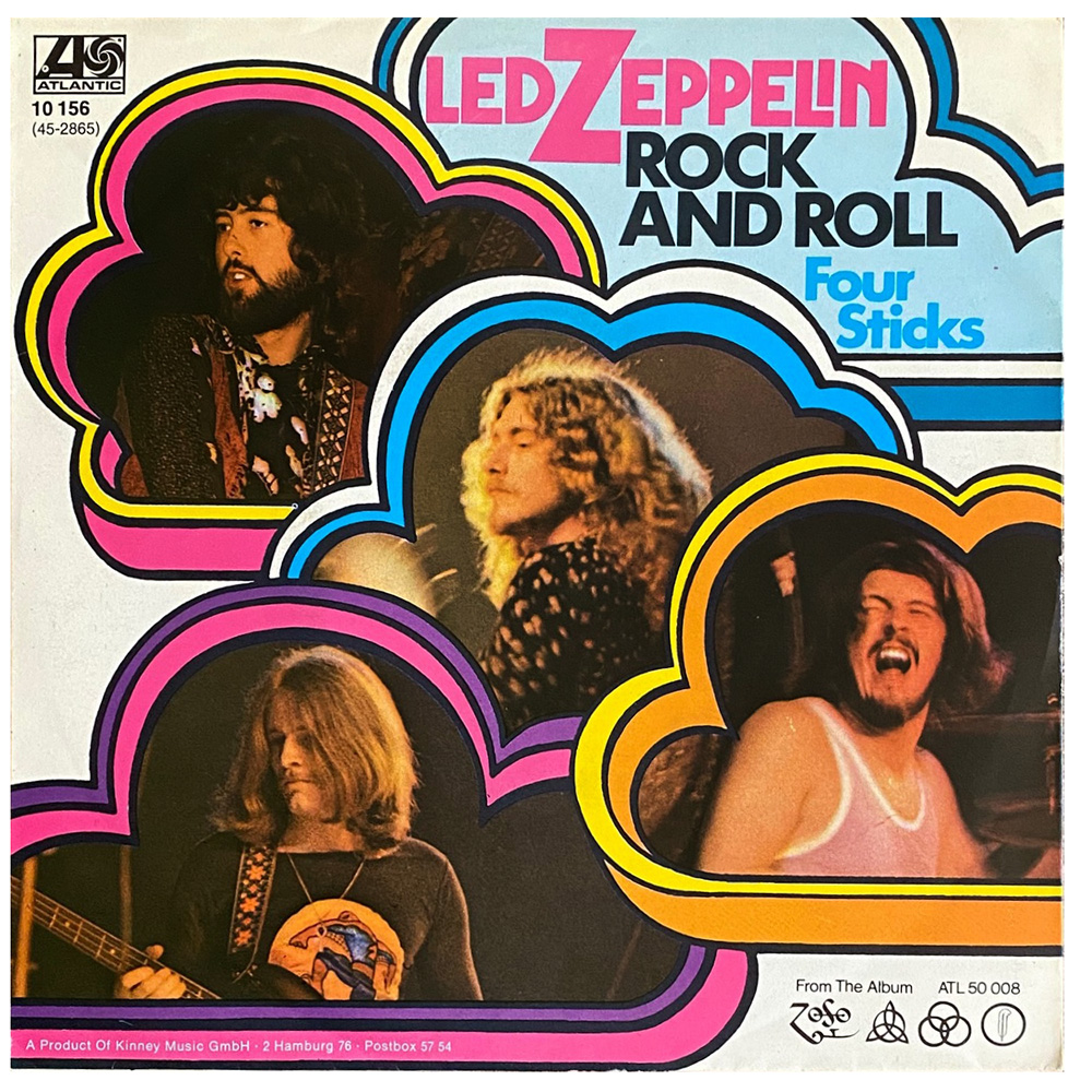 Single <br>Germany (ATL 10156) <br>Rock and Roll / Four Sticks (#2)