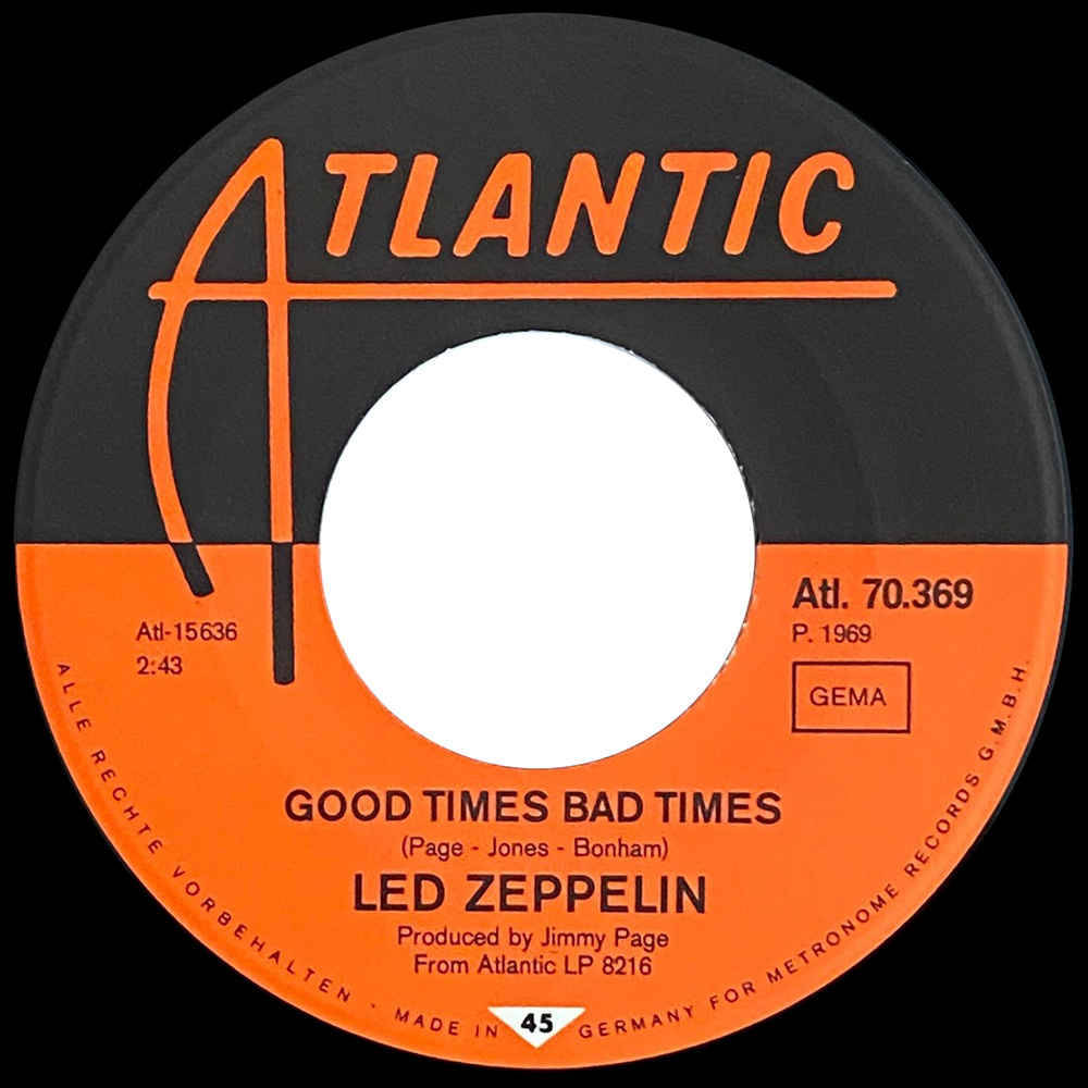 Good Times Bad Times (1969) <br>Jukebox Strip (Germany) - Image 4