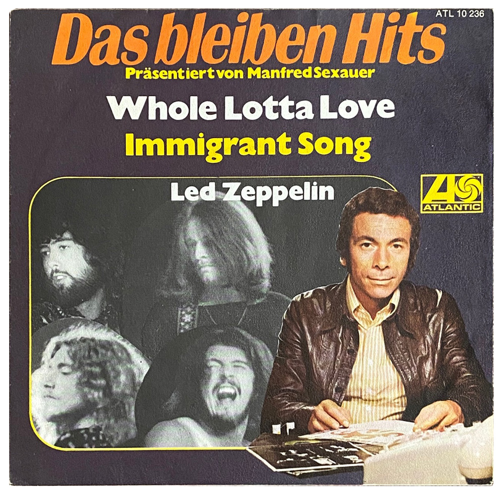 Single <br>Germany (ATL 10236) <br>Whole Lotta Love / Immigrant Song (#4)