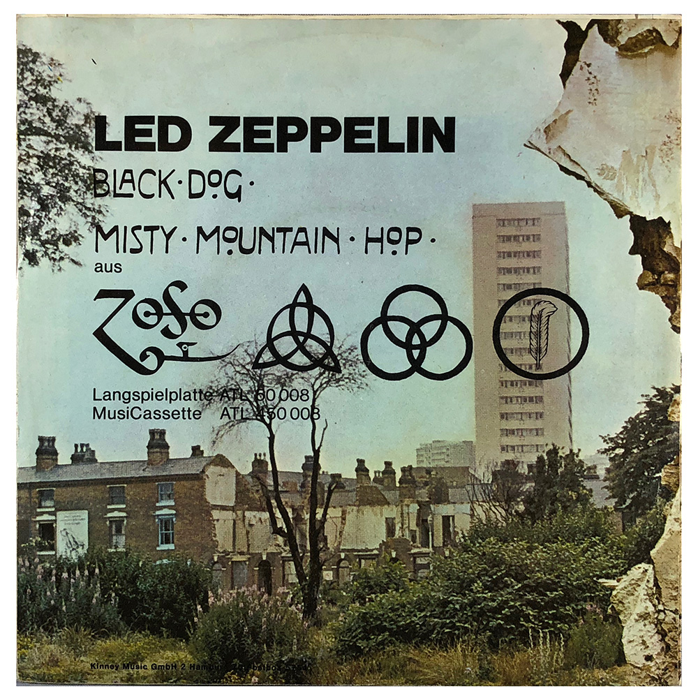 Single <br>Germany (ATL10103) <br>Black Dog / Misty Mountain Hop - Image 2
