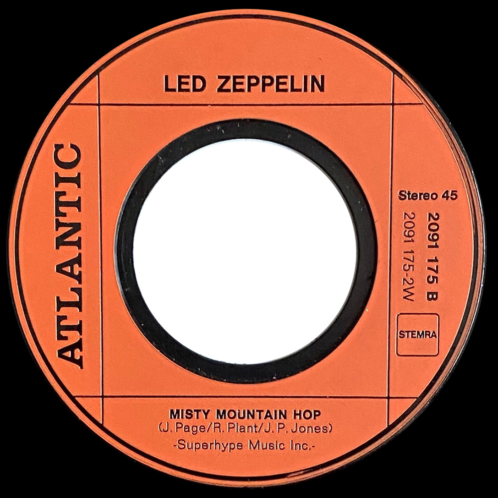 Single <br>Holland (2091 175) <br>Black Dog / Misty Mountain Hop (#1) - Image 4