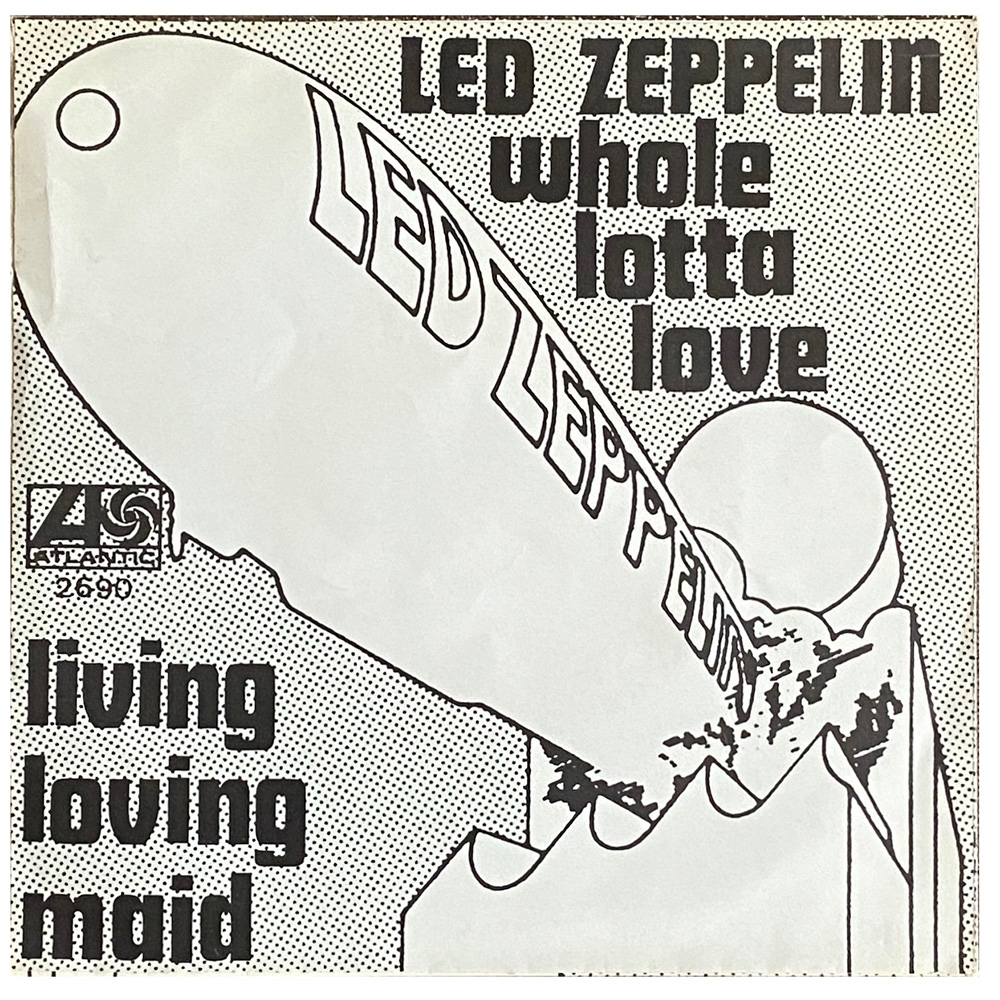 Single <br>Holland (2690) <br>Whole Lotta Love / Living Loving Maid (#1) - Image 2