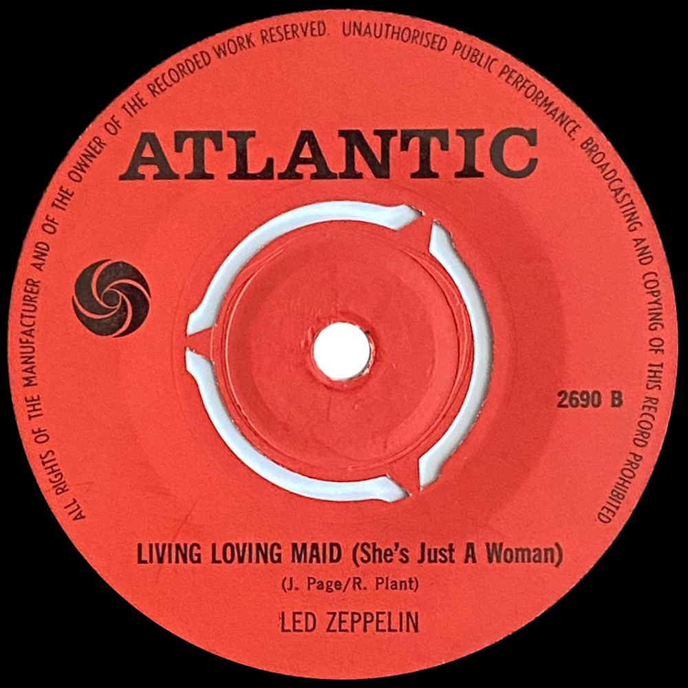 Single <br>Holland (2690) <br>Whole Lotta Love / Living Loving Maid (#1) - Image 4