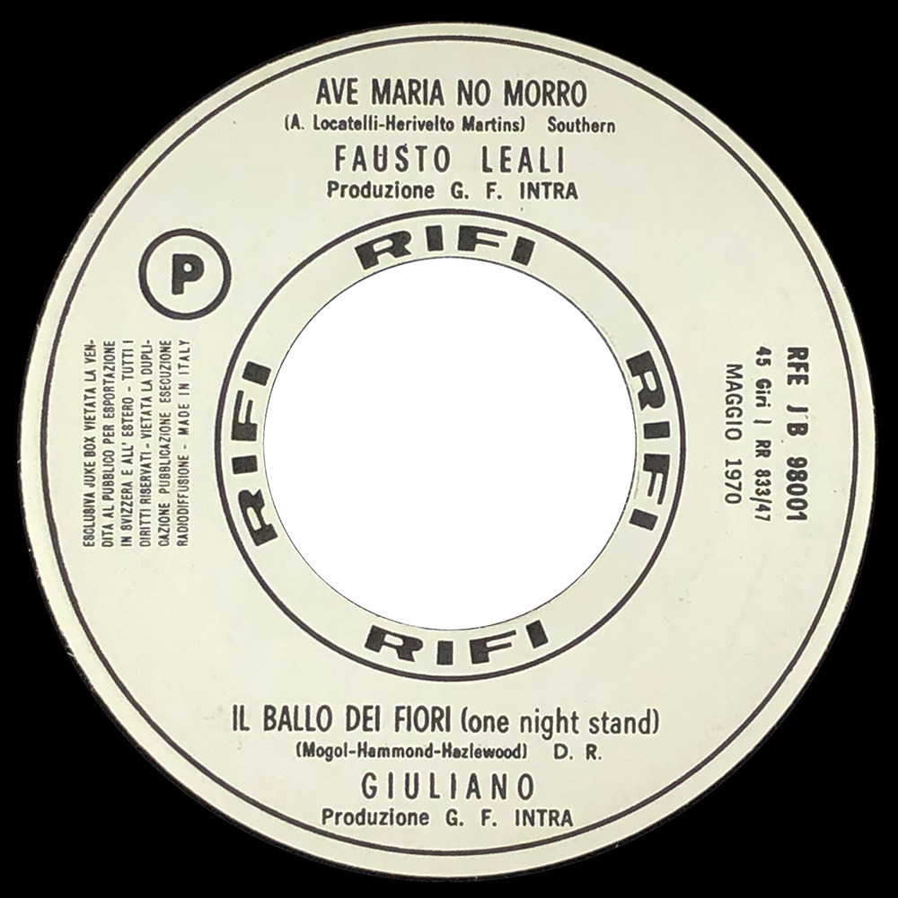 Single <br>Italy (RFE JB 98001) <br>Whole Lotta Love (Promo) - Image 2