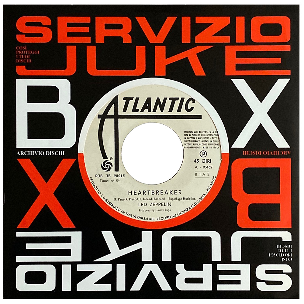 Single <br>Italy (RJB JB 98015) <br>Heartbreaker / Ride Captain Ride (Promo)