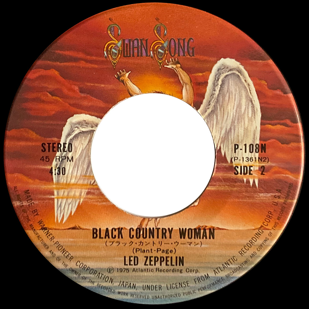 Single <br>Japan (P-108N) <br>Trampled Under Foot / Black Country Woman (#2) - Image 4