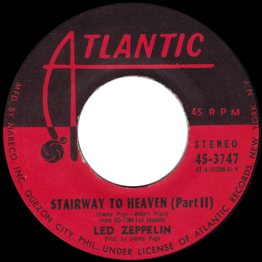 Single <br>Philippines (45-3747) <br>Stairway To Heaven (#1) - Image 2