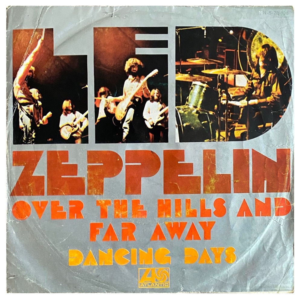 Single <br>Portugal (N-S-28-138) <br>Over The Hills and Far Away / Dancing Days (#1)