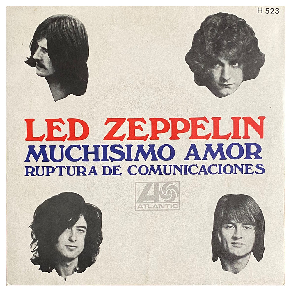 Single <br>Spain (H-523) <br>Whole Lotta Love / Communication Breakdown (#1)
