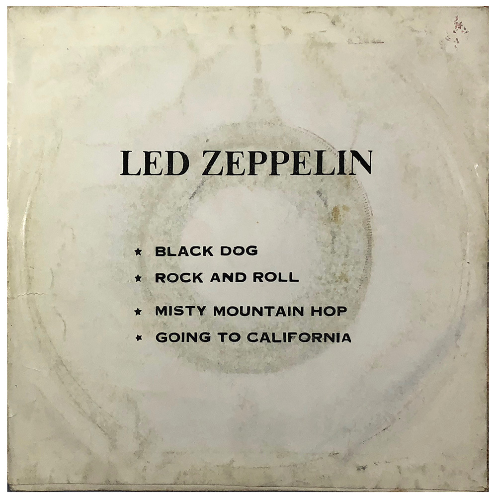 Single <br>Thailand (TKR-09) <br>Black Dog / Rock and Roll / Misty Mountain Hop / Going to California (#1) - Image 2