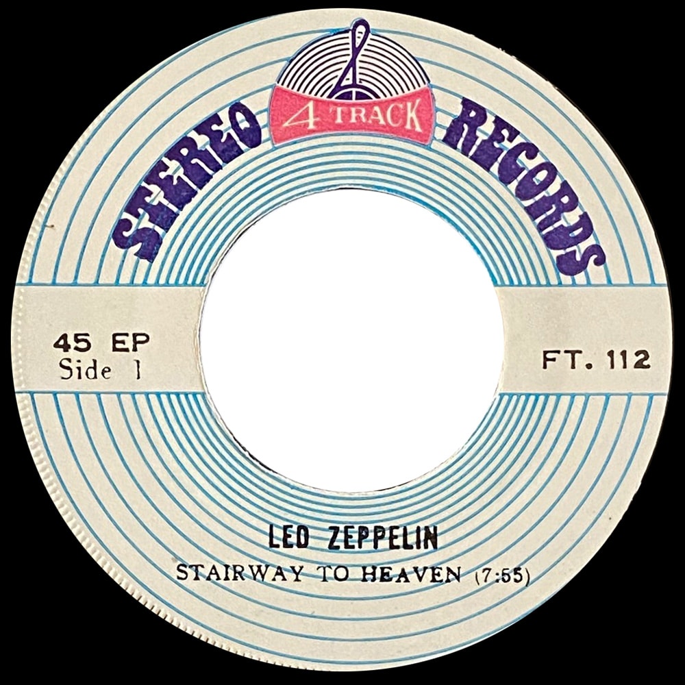 Single <br>Thailand (FT. 112) <br>Stairway To Heaven / D'yer Mak'er / Immigrant Song - Image 3