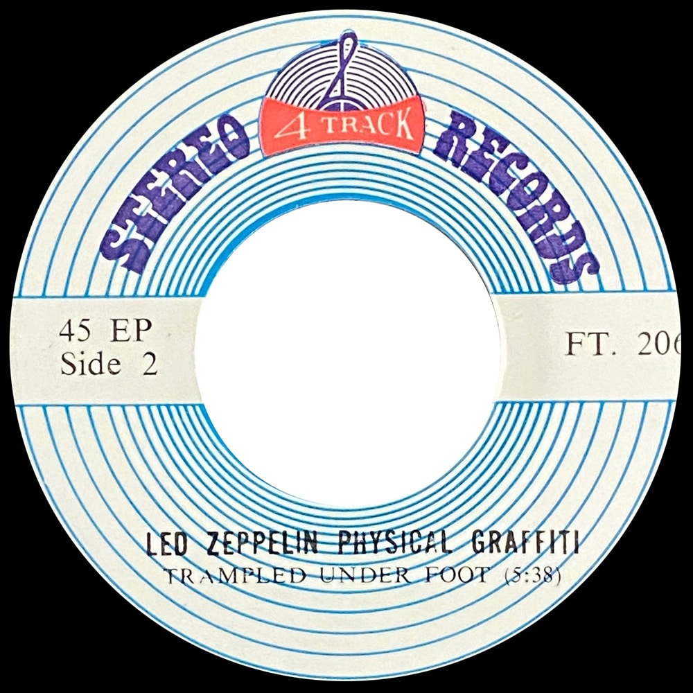 Single <br>Thailand (FT. 206) <br>The Rover / Trampled Under Foot - Image 4