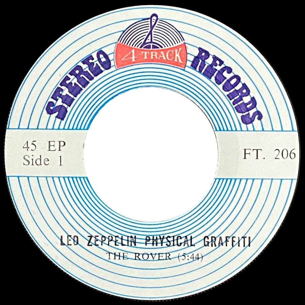 Single <br>Thailand (FT. 206) <br>The Rover / Trampled Under Foot - Image 3