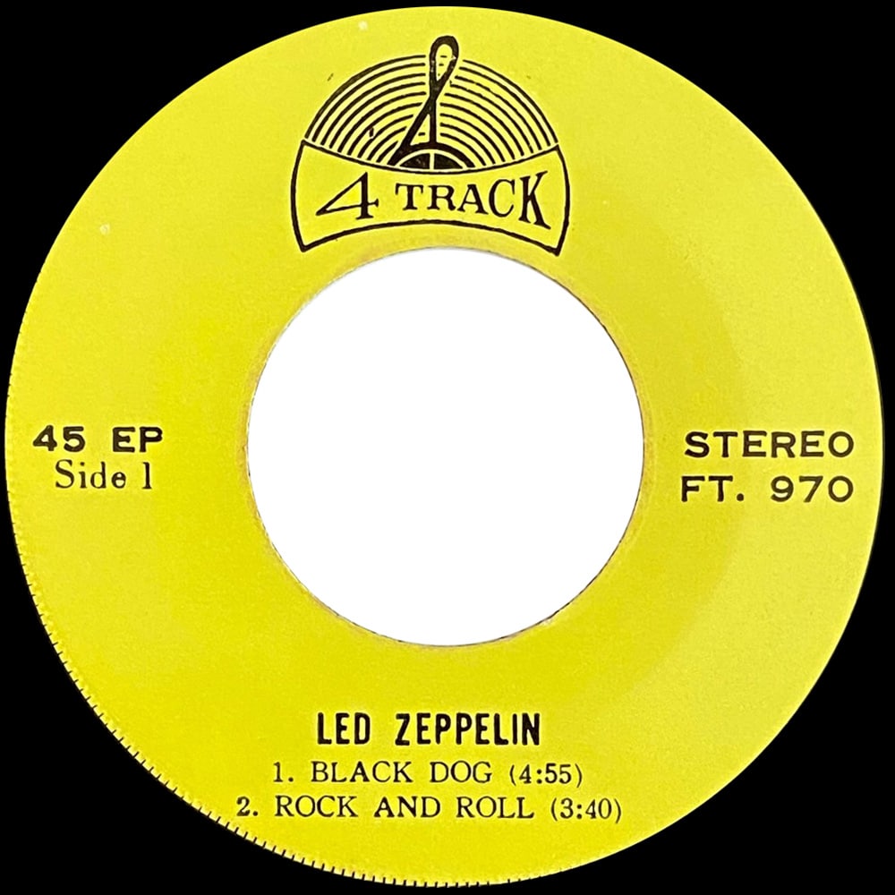 Single <br>Thailand (FT. 970) <br>Black Dog / Rock and Roll / Whole Lotta Love / Living Loving Maid (#2) - Image 3