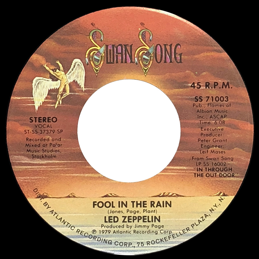 Fool In The Rain (1979) <br>Jukebox Strip (USA) - Image 2