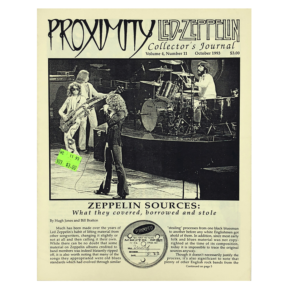 Fanzine <br>Proximity (#11)