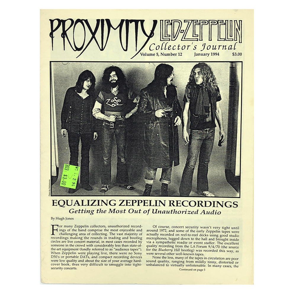 Fanzine <br>Proximity (#12)