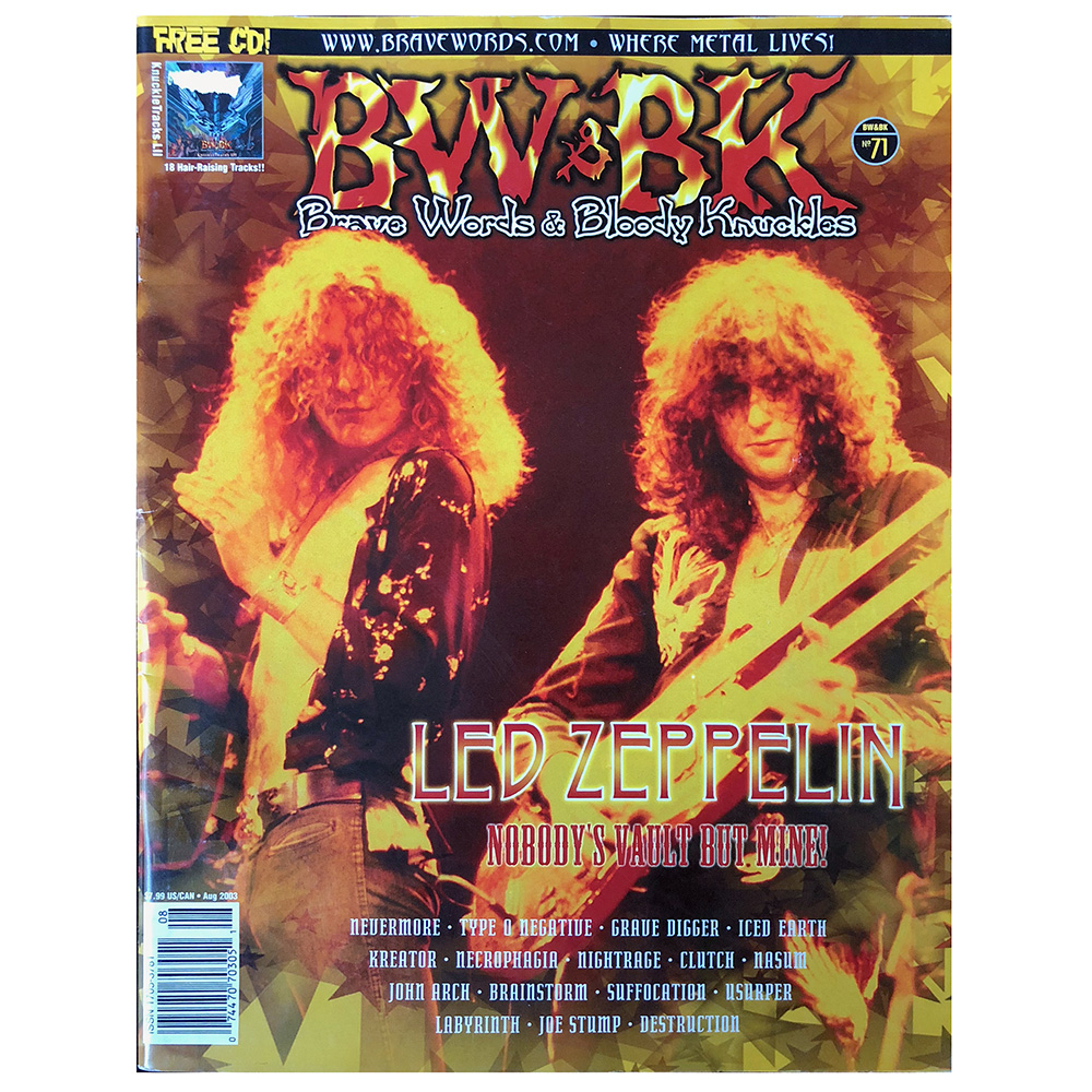Magazine <br>Brave Words & Bloody Knuckles (2003)