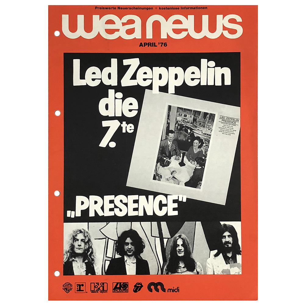 Magazine <br>WEA News (1976)